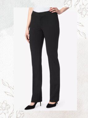 NYDJ Women's Black Slim Trouser Pants NWT Sz 18W